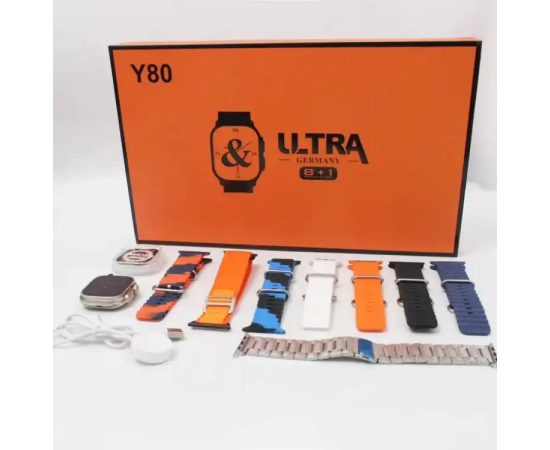 Y80 Ultra 8 In 1 Smart Watch