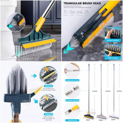 2 In 1 Floor Cleaning Brush | Bathroom Floor Cleaning Brush – Floor Brush Scrubber