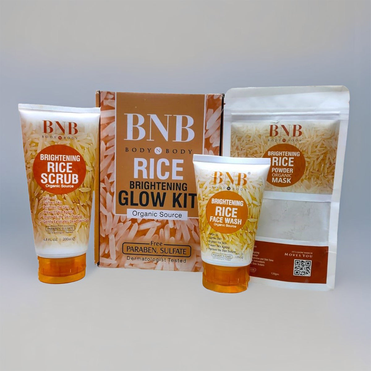 Korean (BNB) Rice Facial Kit 3 in 1