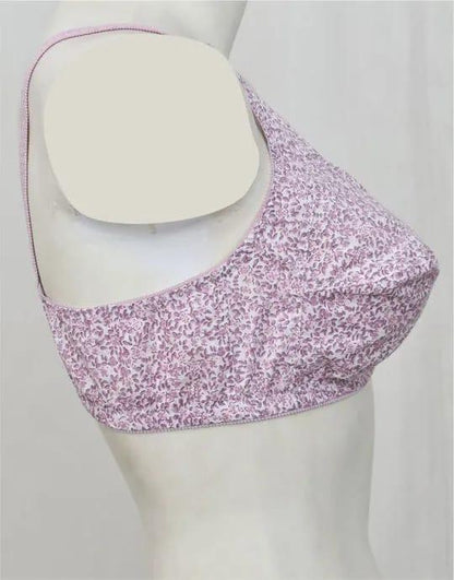 Cotton Printed Comfortable And Breathable Non-Padded Bra - Pack Of 2