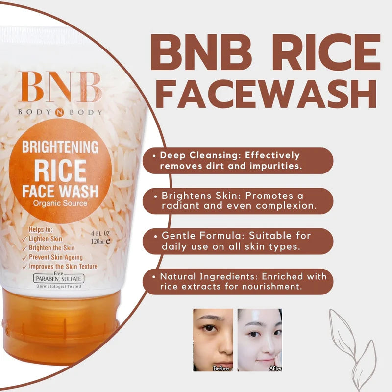 Korean (BNB) Rice Facial Kit 3 in 1