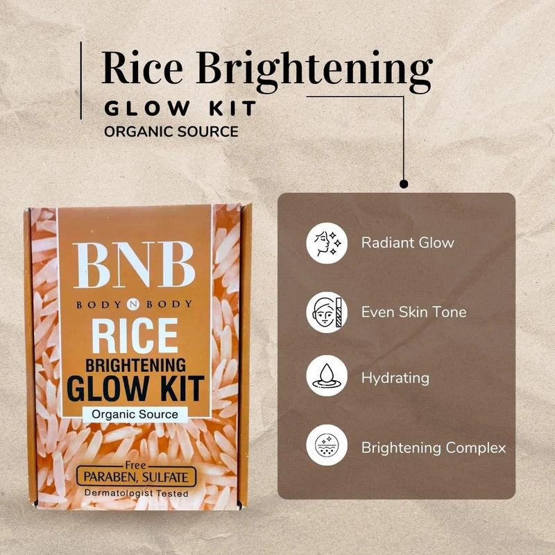 Korean (BNB) Rice Facial Kit 3 in 1