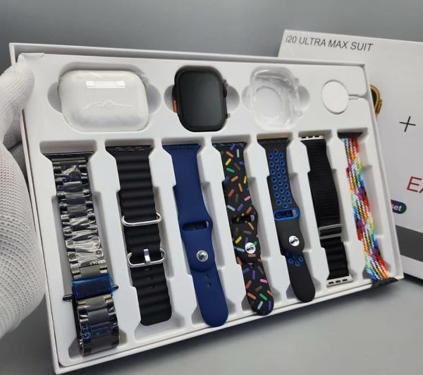 I20 Ultra Max Suit Smart Watch With Airpords2