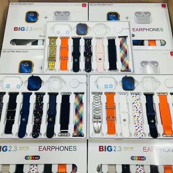 I20 Ultra Max Suit Smart Watch With Airpords2