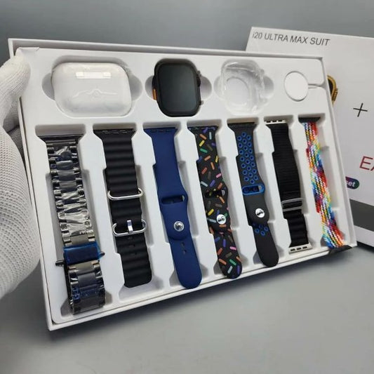 I20 Ultra Max Suit Smart Watch With Airpords2