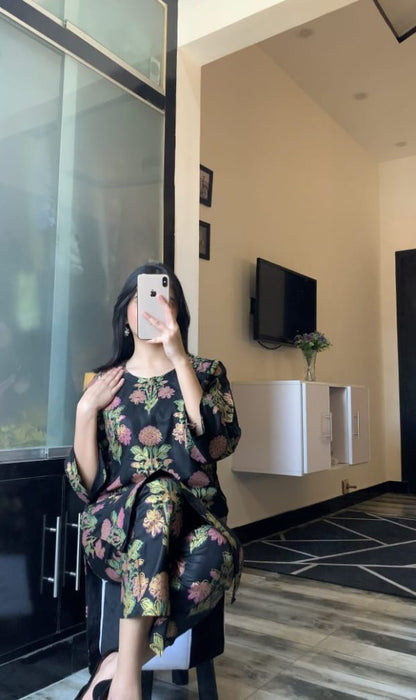 Mairygold Print 2pc Dress