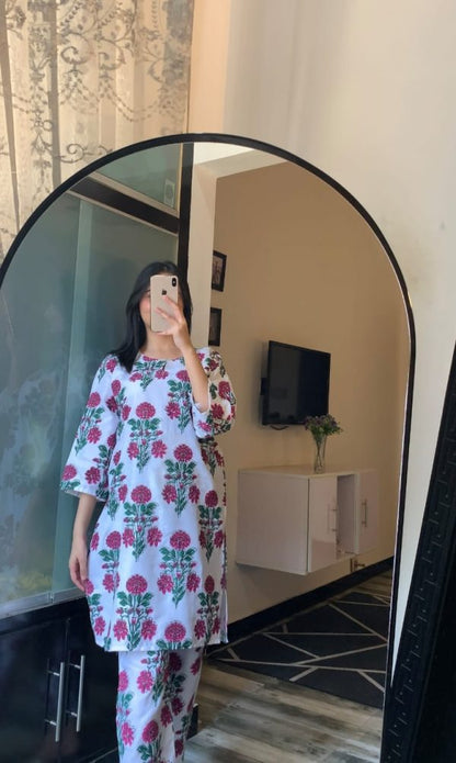 Mairygold Print 2pc Dress