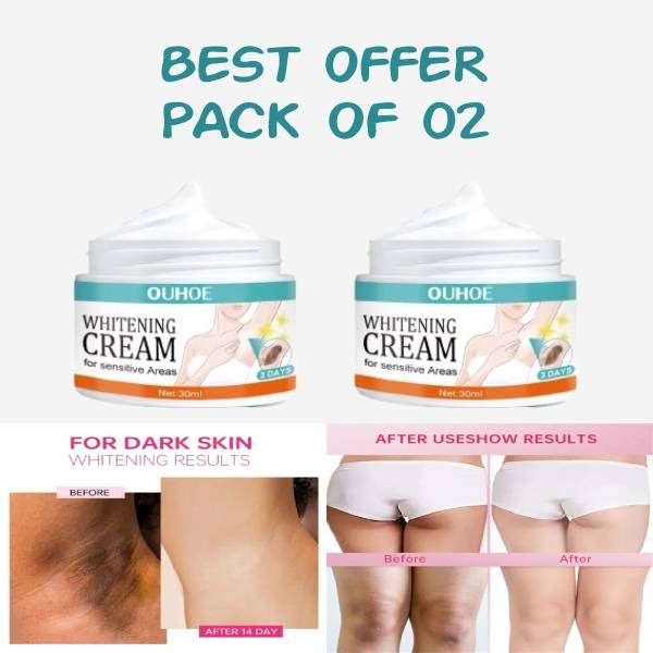 Pack Of 2 | Sensitive Area Whitening Cream