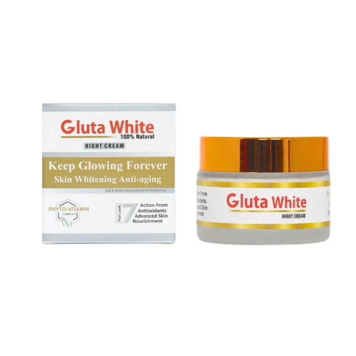 Gluta White Cream – Advanced Skin Whitening & Anti-Aging Care