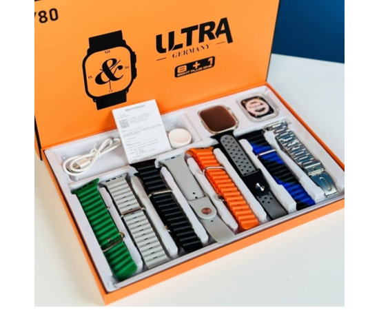 Y80 Ultra 8 In 1 Smart Watch