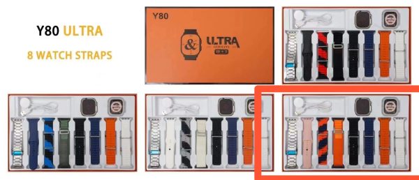 Y80 Ultra 8 In 1 Smart Watch