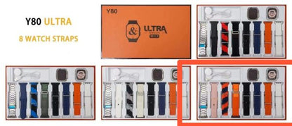 Y80 Ultra 8 In 1 Smart Watch